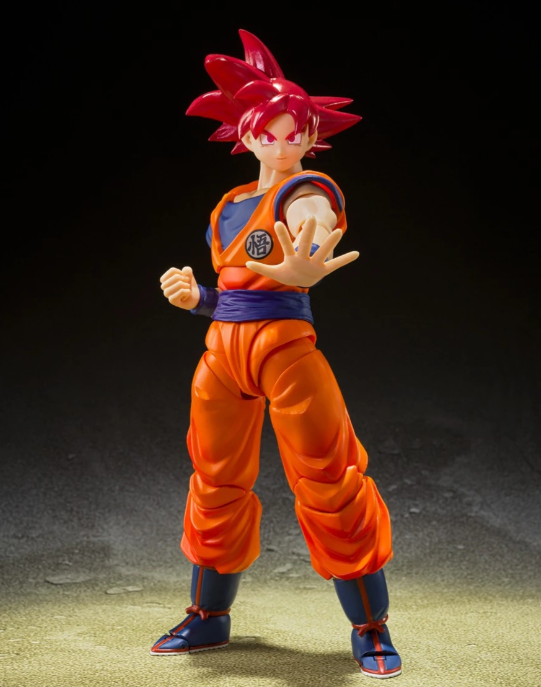 S.H.Figuarts Dragon Ball Super Saiyan God Son Goku God of Justice
