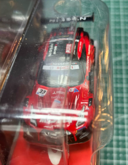 MINI GT 595 Nissan GT-R Nismo GT500 #23 Motul Autech 2021 Super GT 1/64