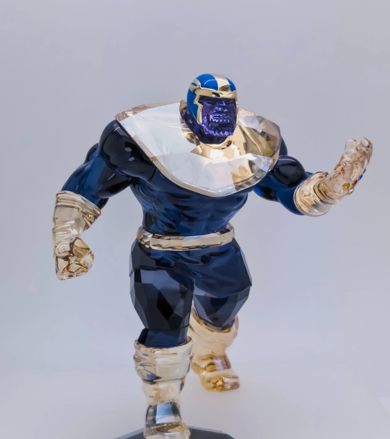Swarovski Marvel Thanos Crystal Figurine 5677297 Collectible Decoration