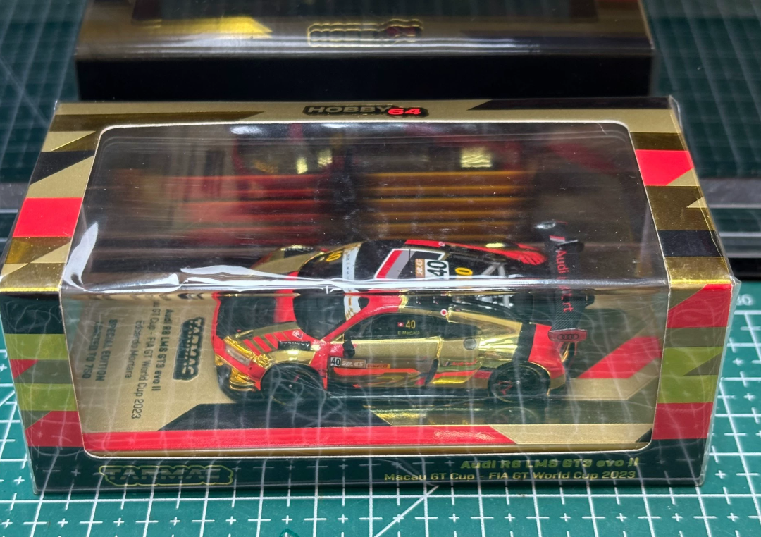 Tarmac Works 1/64 Audi R8 LMS GT3 Macau GT Cup 2023 Limited Edition