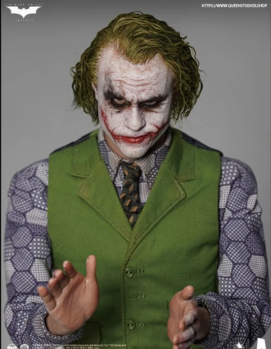 INART 1/6 Heath Ledger Joker Rooted Hair Deluxe Two-Pack