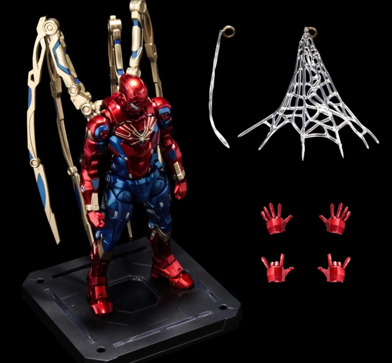 Sentinel Fighting Armor Marvel Iron Spider Action Figure