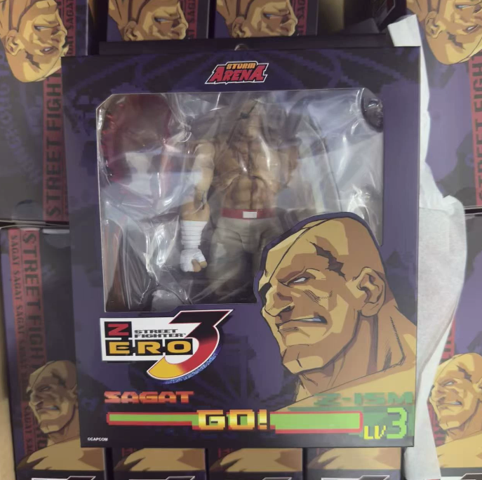 Storm Toys STORM ARENA SF Zero 3 Sagat White HK Limited 1/12