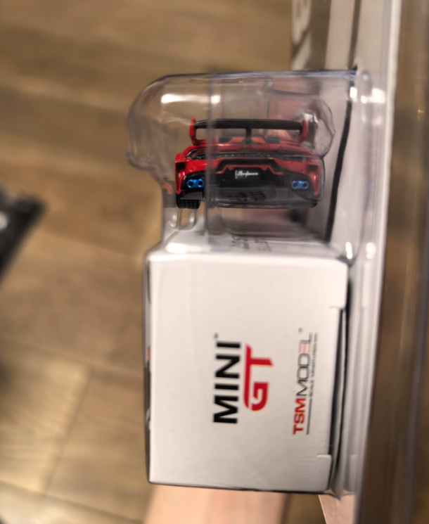 MiniGT 1/64 LBWK Lamborghini Huracán GT Rosso Mars #129 Diecast Model
