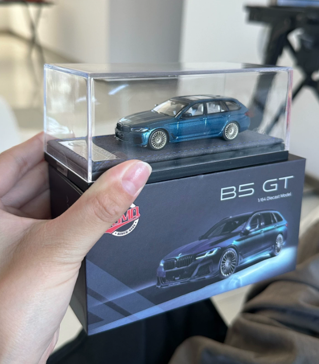 PGMD 1/64 BMW Alpina B5 GT Arctic Race Blue Foshan APA