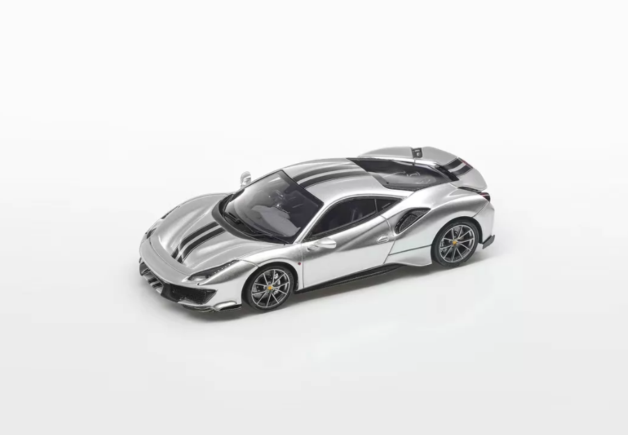 TOC x FuelMe 1/64 Ferrari 488 Pista Nurburgring Silver