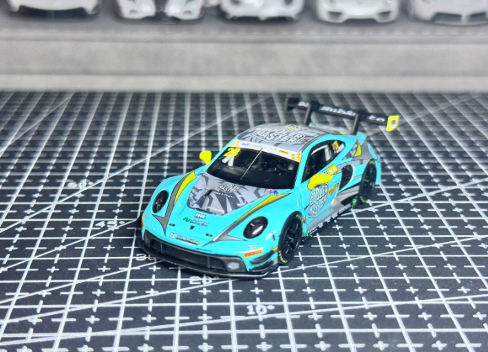MINI GT 804 Porsche 911 GT3 R #28 2023 Macau GP HubAuto