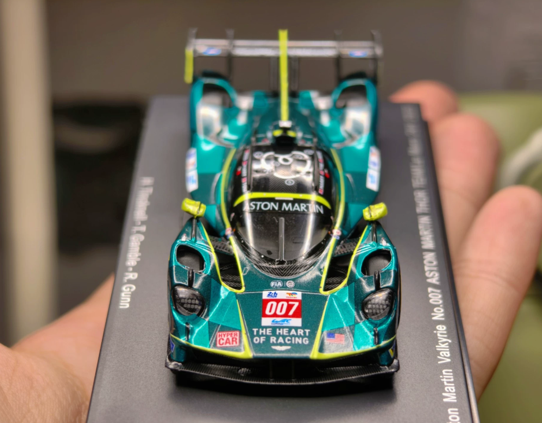 Spark 1/64 Aston Martin Valkyrie 007 Le Mans 2025 Hypercar