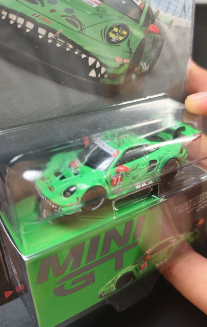MINI GT 1/64 Porsche 911 GT3 R #77 Rexy AO Racing IMSA 2023 MGT889
