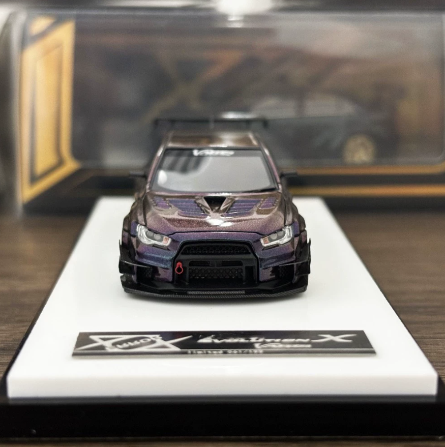 404 Error 1/64 Mitsubishi Lancer Evolution X Varis Purple