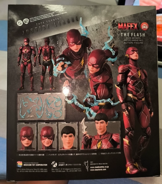 MAFEX No.243 The Flash Zack Snyder Justice League