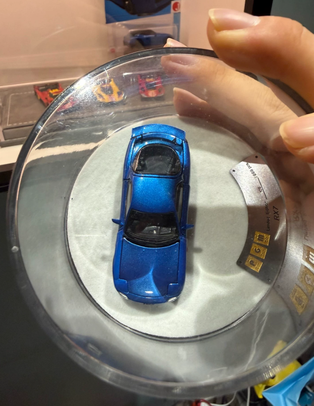 PGM 1/64 Mazda RX-7 FD3S Blue Metallic Luxury Version Limited 999