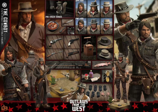 LIMTOYS 1/6 RDR2 John Marston The Cowboy LIM01