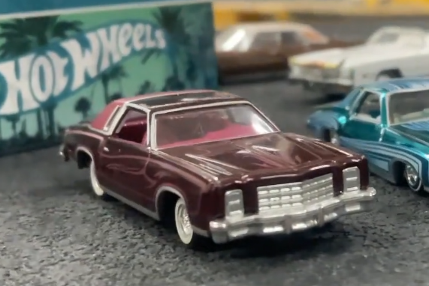 Revell 1:64 '77 Chevy Monte Carlo Lowrider Magazine Purple Diecast