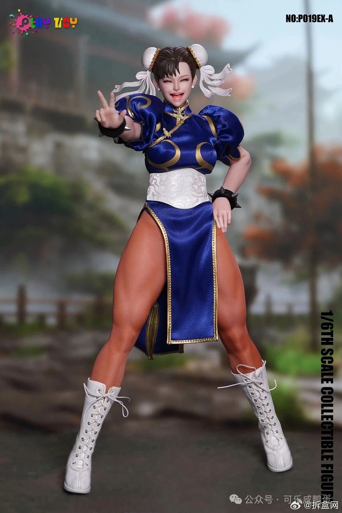 Play Toy 1/6 Fighting Goddess Blue Ver. Action Figure Preorder Q1 2027