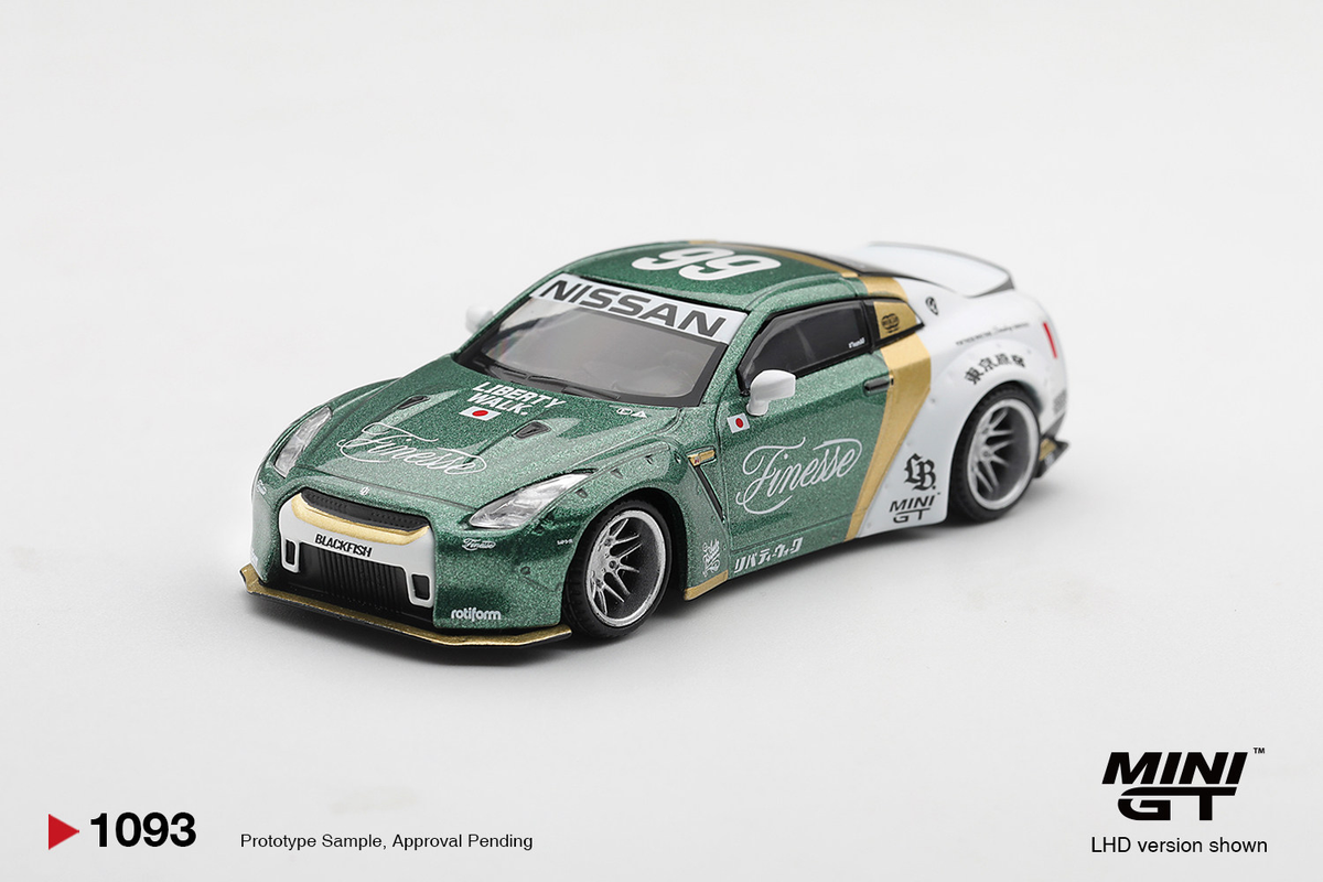MINI GT 1/64 Nissan GT-R R35 LB Works Type 1 Preorder