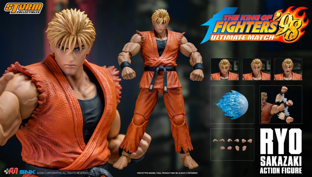 Storm Collectibles 1/12 KOF 98 Ryo Sakazaki Action Figure