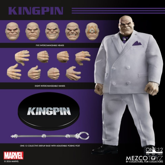 MEZCO One:12 Collective Marvel Kingpin 1/12 Figure Preorder