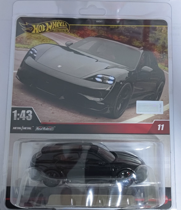 Hot Wheels 1:43 Porsche Taycan Turbo S Cross Turismo Black Diecast Model