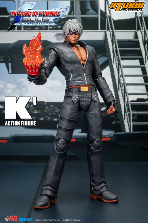 Storm Collectibles 1/12 KOF 2002 Unlimited Match K Figure