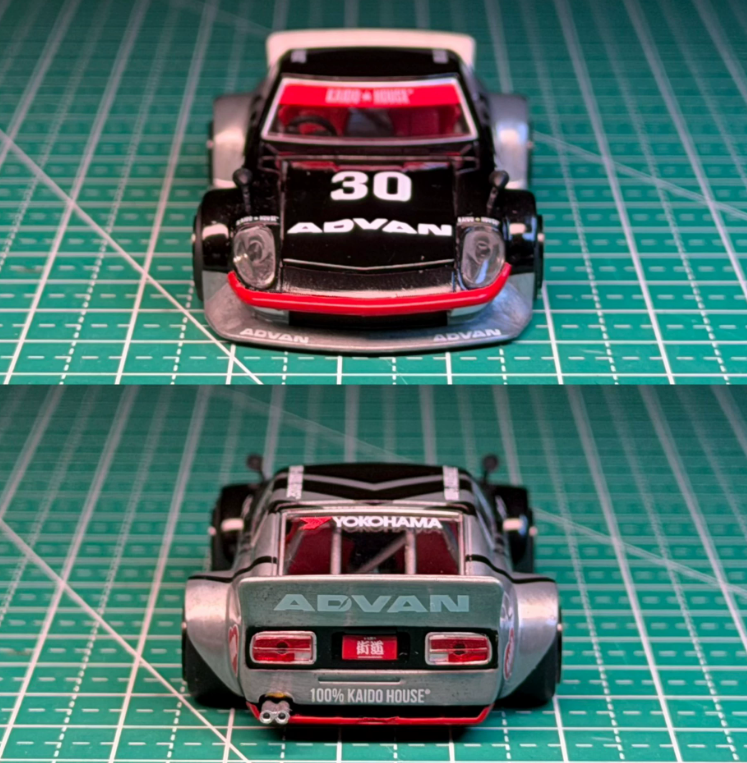 MINI GT 1/64 Nissan Fairlady Z Kaido GT Advan Chase Diecast Model
