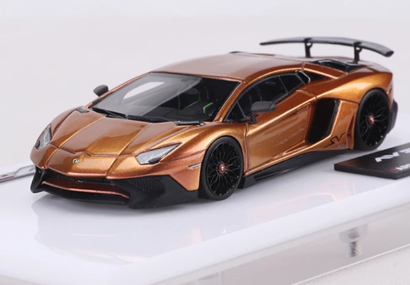 TARDIS 1/64 Lamborghini Aventador LP750-4 SV Chameleon Orange Resin