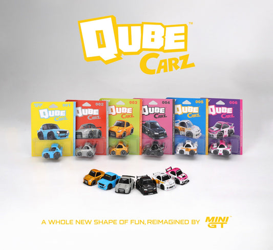 MINIGT QubeCarz 1/64 Nissan LB Set of 6 Cars Preorder