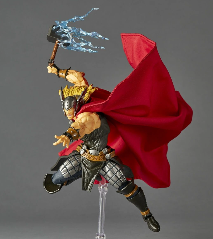 Kaiyodo Revoltech Amazing Yamaguchi Marvel Thor Action Figure