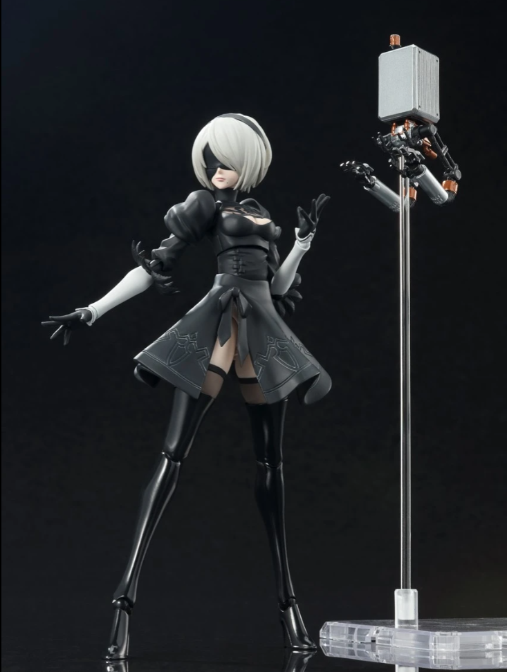 Bandai S.H.Figuarts NieR Automata Ver1.1a 2B Action Figure