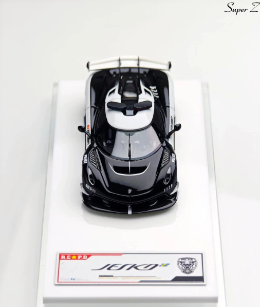 Super Z 1/64 Koenigsegg Jesko RCPD Police