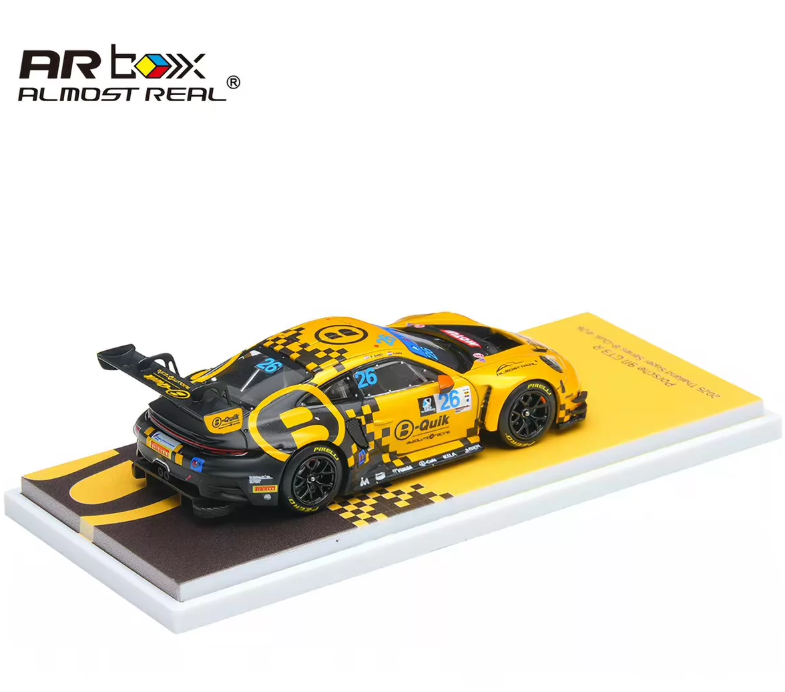 ARbox 1:64 Porsche 911 GT3 R B-Quik TSS #26 Diecast Model