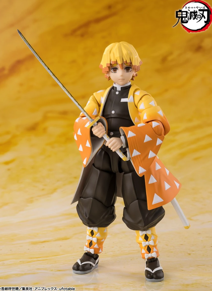 Bandai S.H.Figuarts Demon Slayer Zenitsu Agatsuma Action Figure