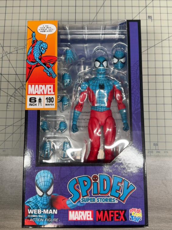 MAFEX No.190 Marvel Web-Man Comic Ver. Action Figure
