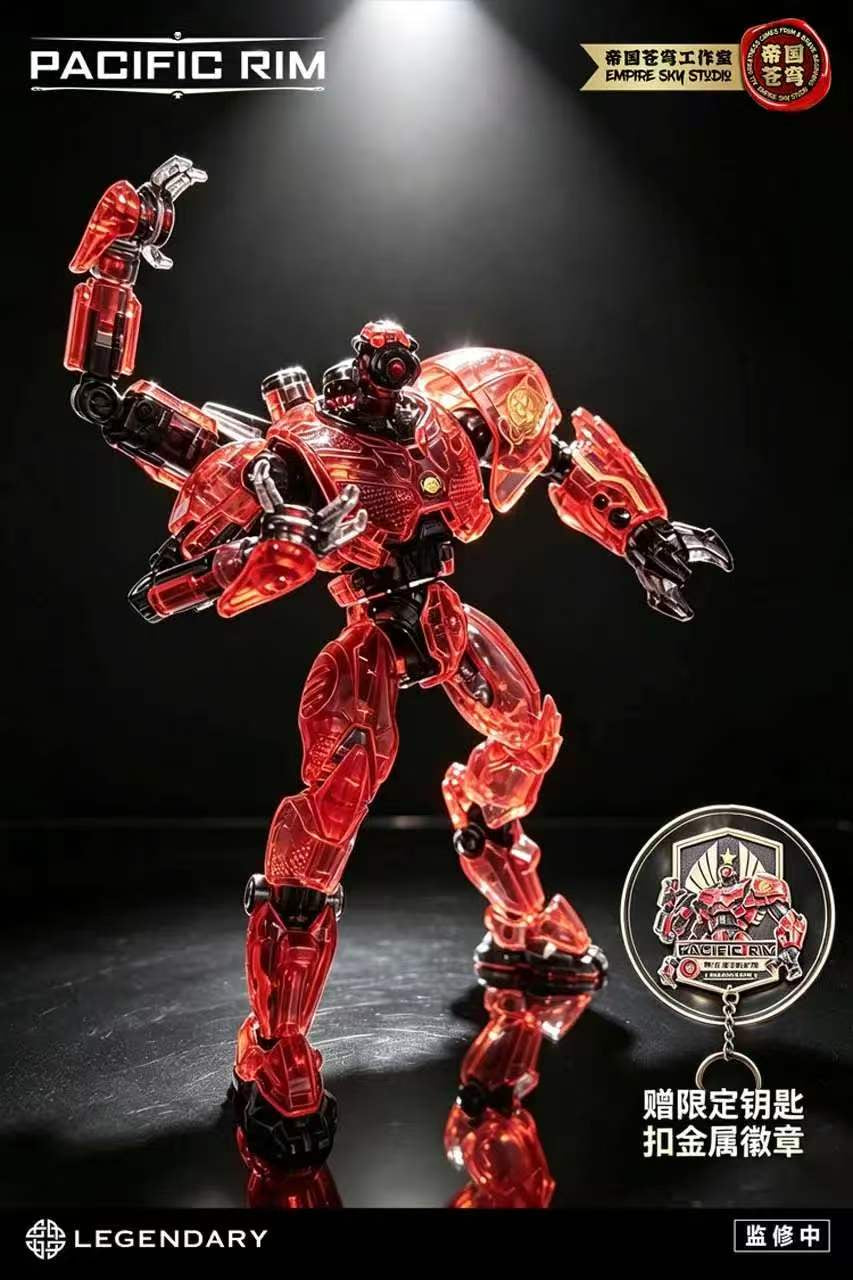 Empire Sky Studio Pacific Rim Crimson Typhoon Clear WF Exclusive Model Kit