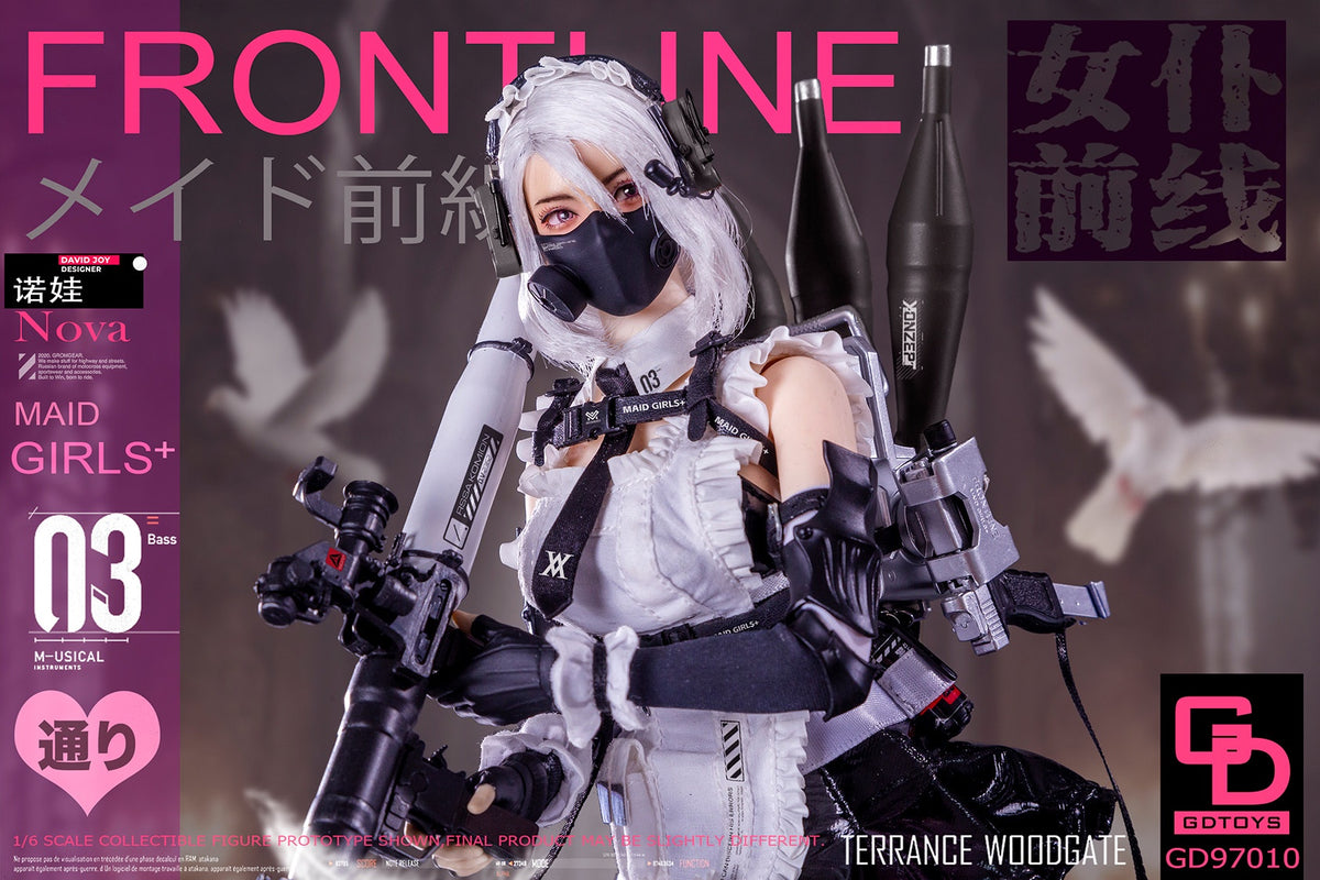GDTOYS 1/6 Maid Frontline Part 3 Nova GD97010 Action Figure