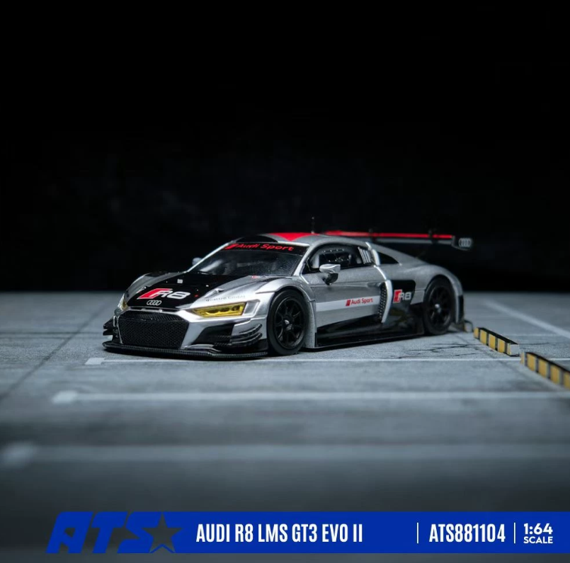 ATS x Winner Modern 1/64 Audi R8 LMS GT3 EVO II Silver