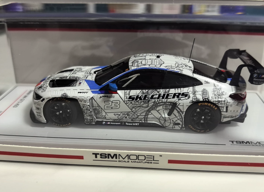 TSM 1:43 BMW M4 GT3 2022 Test Livery Blueprint