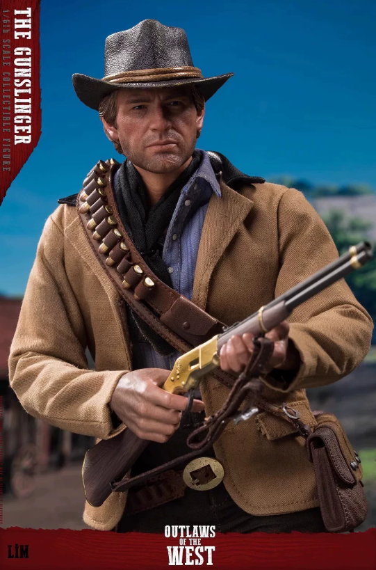 LimToys 1/6 Red Dead Outlaw Arthur Morgan 3 Head Sculpts