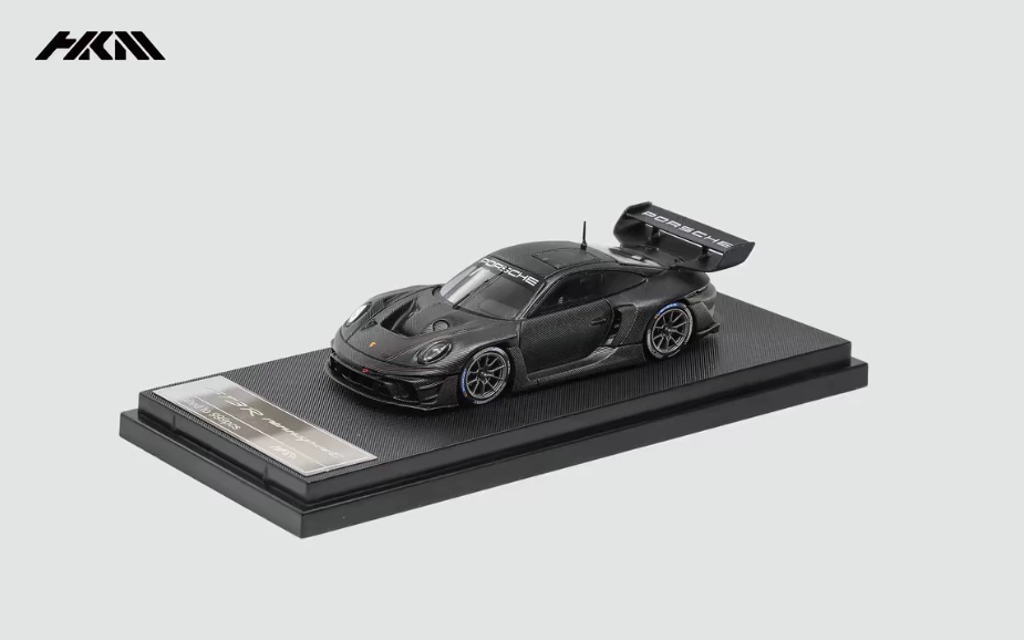 HKM 1/64 Porsche 992 GT3 Full Carbon Black