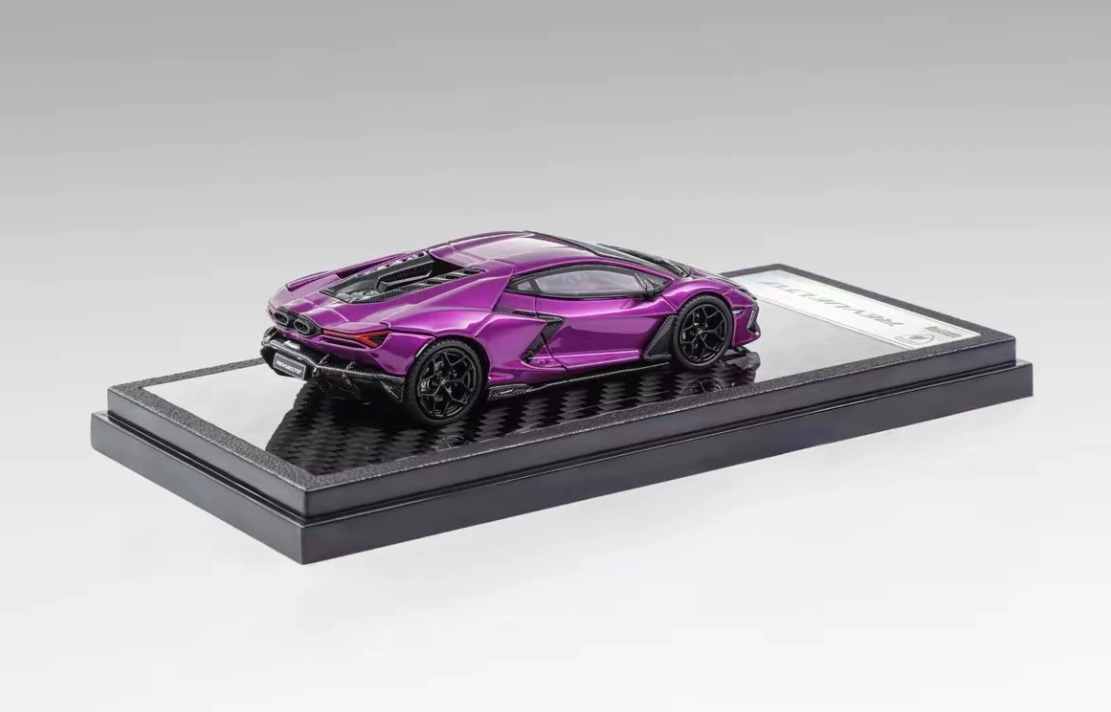 ICU MODELS 1:64 Lamborghini Revuelto Viola Bast HK Toy Car Salon