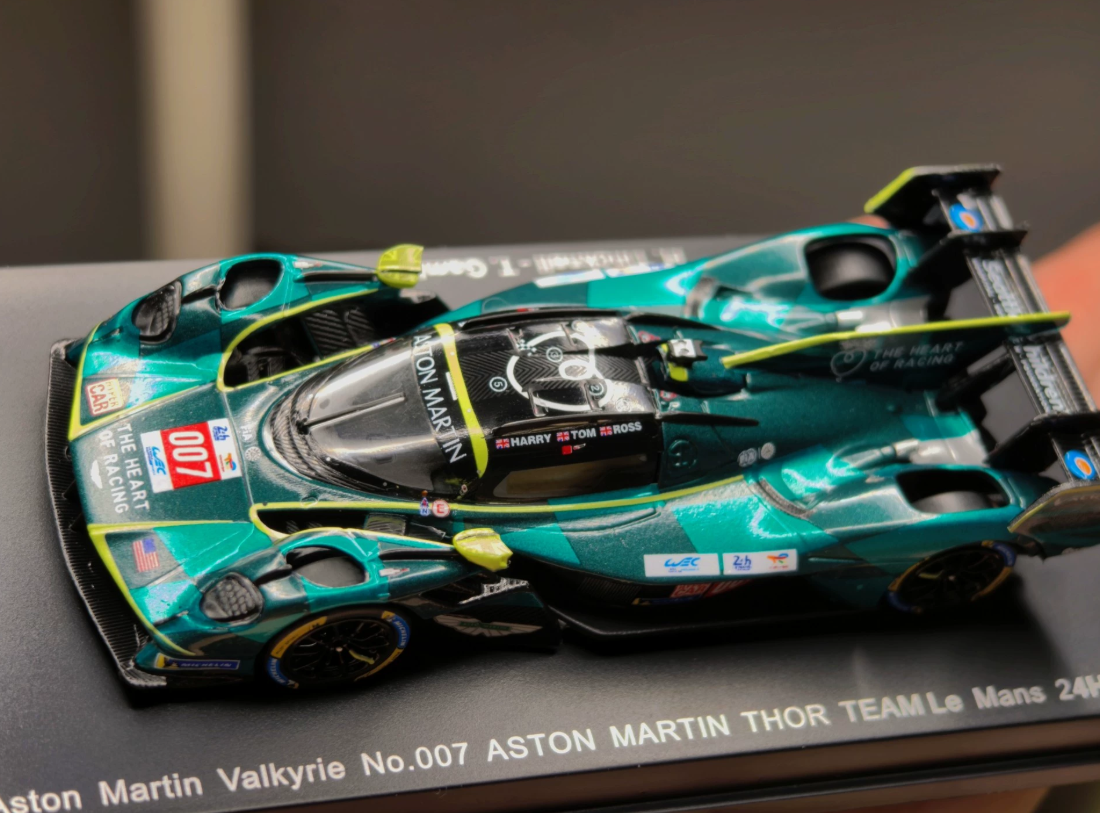 Spark 1/64 Aston Martin Valkyrie 007 Le Mans 2025 Hypercar