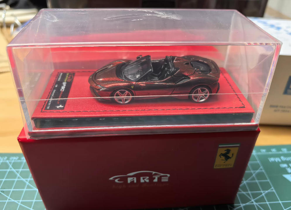 Art 1/64 Ferrari SF90 Spider Chameleon Brown Limited 199
