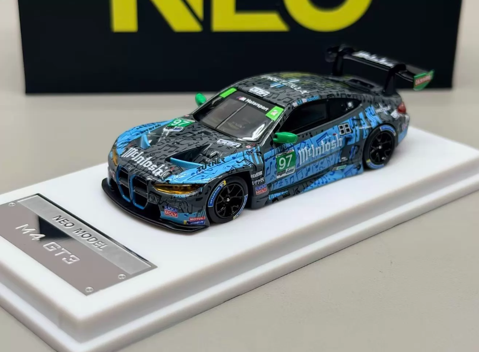 NEO 1/64 BMW M4 GT3 #97 Musical Note Livery