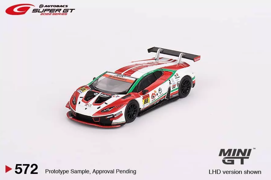 MINI GT 572 Lamborghini Huracan GT3 EVO JLOC 88 Super GT