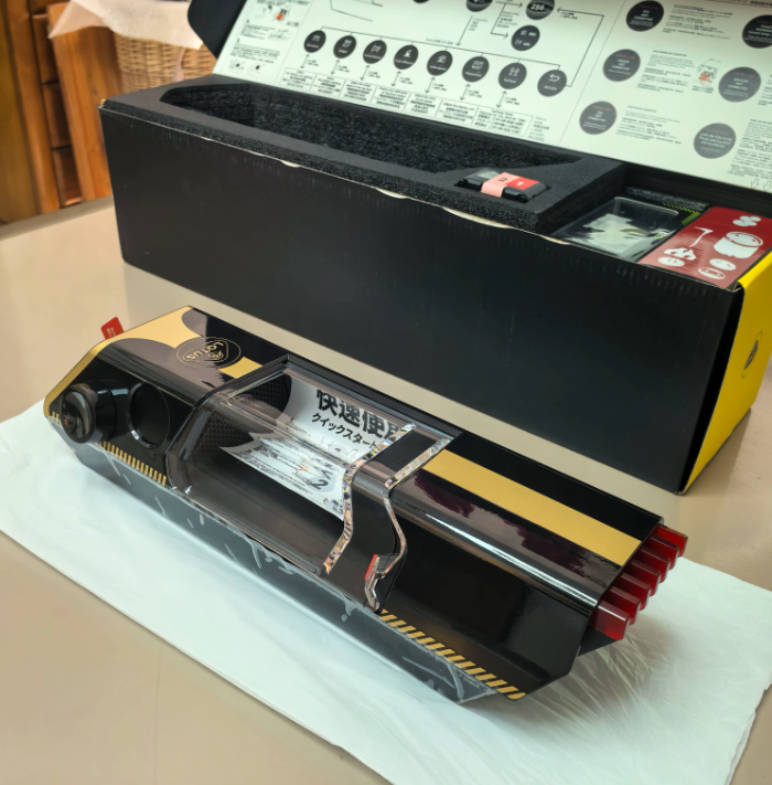 Fun Tech Lab 1/64 Desktop Wind Tunnel Black