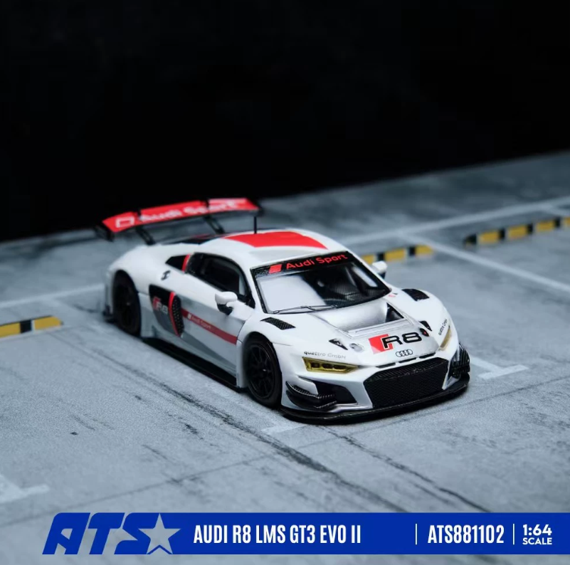 ATS x Winner Modern 1/64 Audi R8 LMS GT3 EVO II White