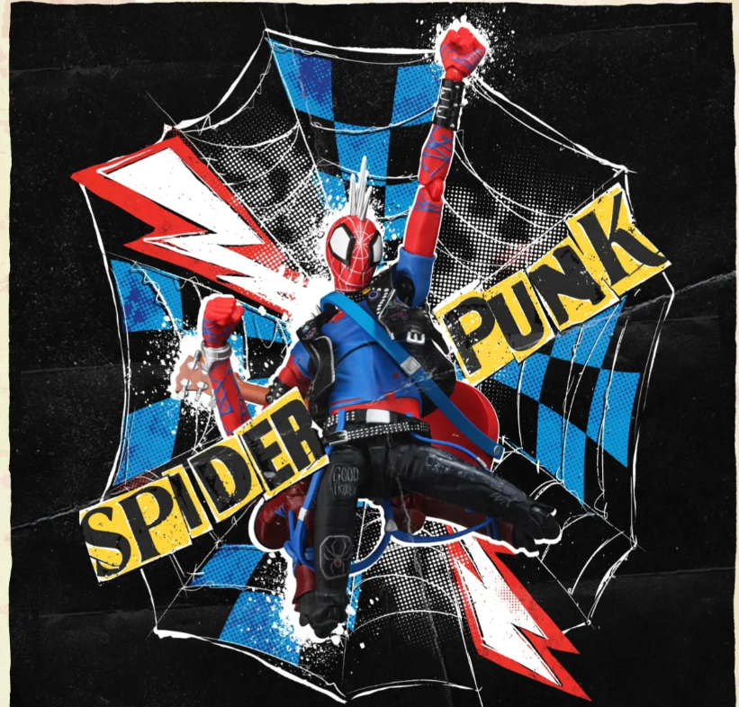 SV-Action Spider-Man Across the Spider-Verse Spider-Punk Action Figure
