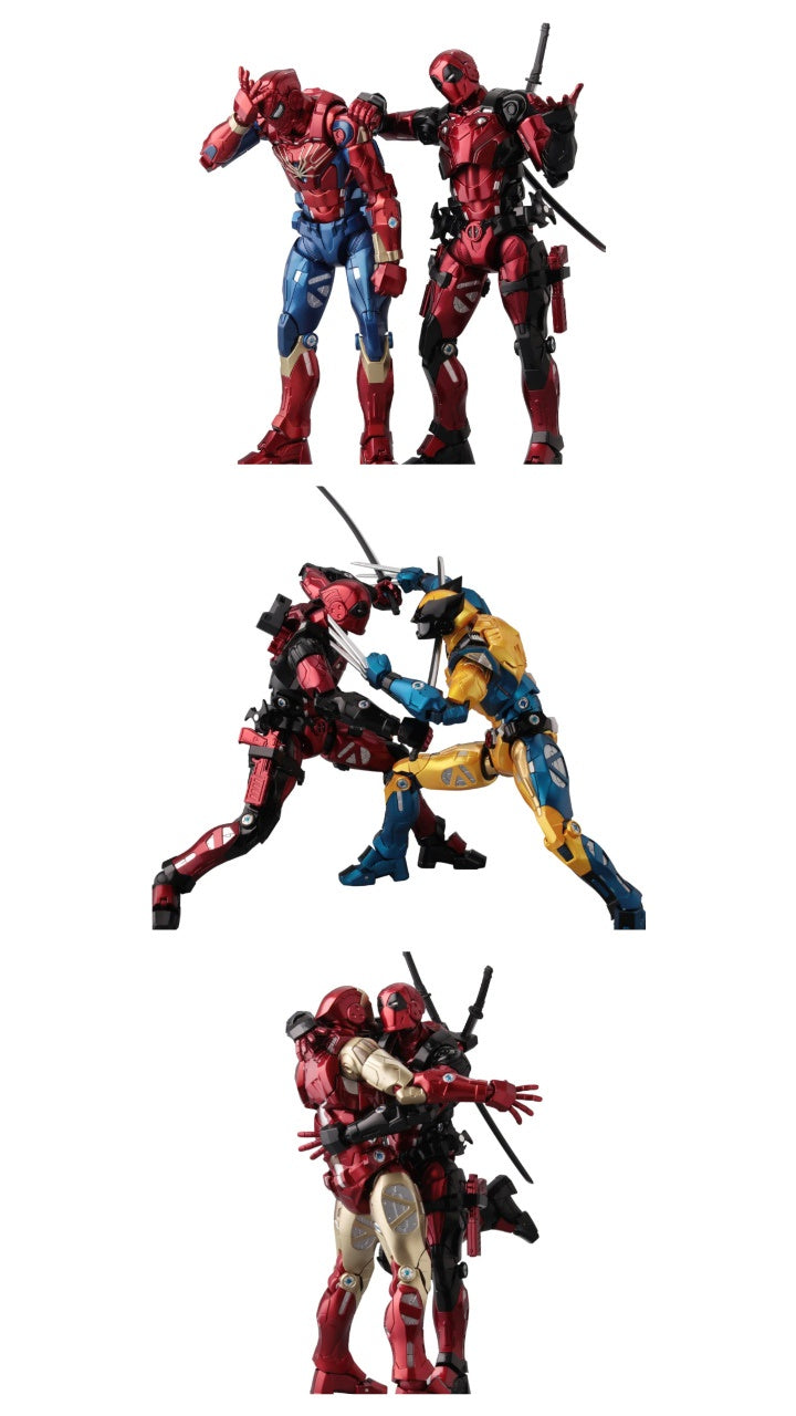 Sentinel Fighting Armor Deadpool Action Figure