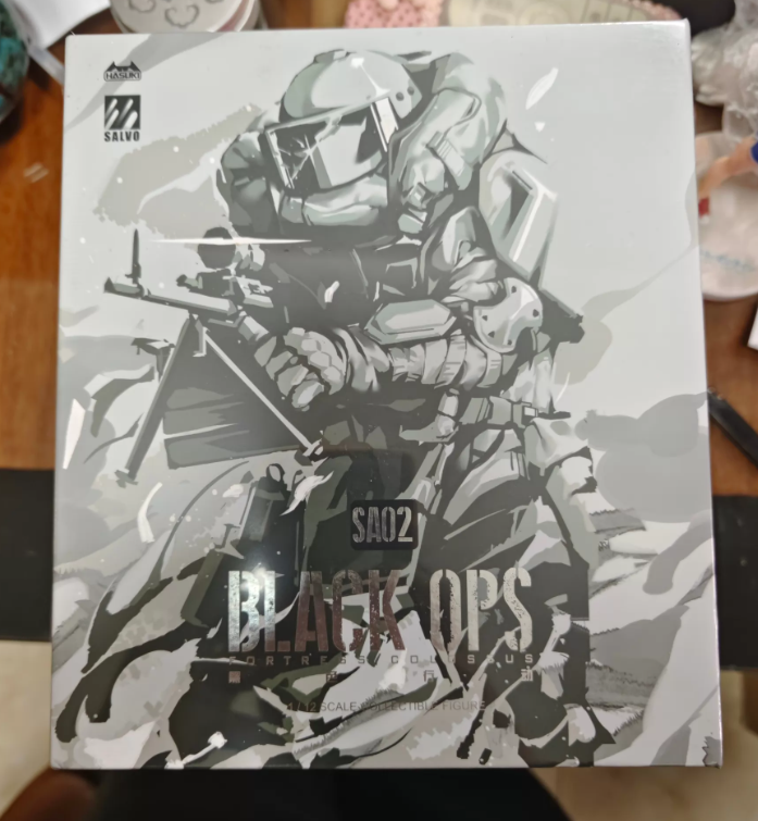 Hasuki SALVO SA02 Black Ops Fortress Colossus 1/12 Action Figure