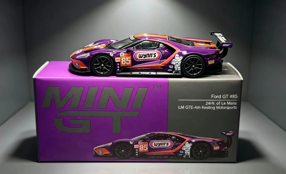 MINI GT 438 Ford GT #85 Keating Motorsports Le Mans 24Hr 1/64